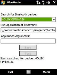 BlueStarter, lanciare programmi via Bluetooth