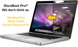 Stanchi del glossy screen? TechRestore vi riporta al matte