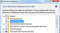Windows 7 build 7048 permette la rimozione di IE8