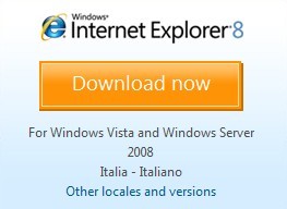 Internet Explorer 8 è arrivato ma non per Windows 7