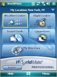 WorldMate Live: organizzare viaggi di lavoro