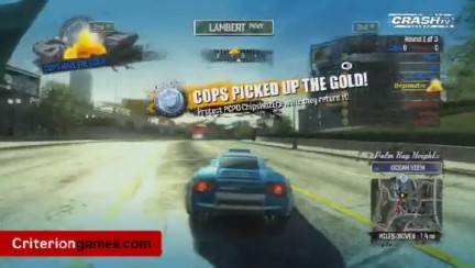 Burnout Paradise: modalità Cops & Robbers filmata