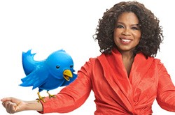 Oprah Winfrey: la regina della TV americana su Twitter