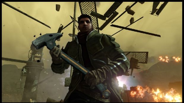 Red Faction: Guerrilla - comparativa video 