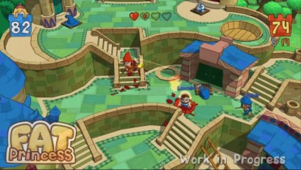 Fat Princess: video dalla beta