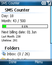 Efficasoft SMS Counter: costi SMS sotto controllo