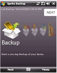 Sprite Backup: salviamo i nostri dati