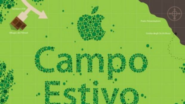 Campo estivo per ragazzi presso l'Apple Store di Roma