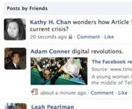 Facebook: test di una nuova ricerca integrata