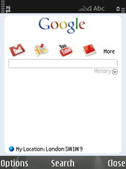 Google Mobile App per Nokia S60