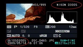 Nikon D300s, svelato uno screenshot del display
