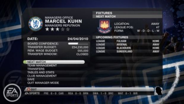 FIFA 10 in nuove immagini