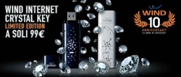Alcatel e Wind presentano le nuove Internet Crystal Key