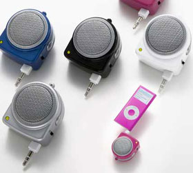 IHR UOG Miniature Sound, Docking Nano e Sheet, altoparlanti da passeggio