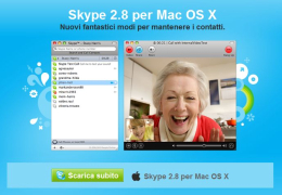 Rilasciato Skype 2.8 Gold per Mac