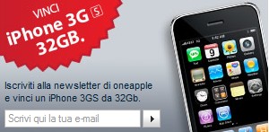 Vuoi vincere un iPhone 3GS? Iscriviti alla newsletter
