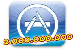 App Store: raggiunti i due miliardi di download