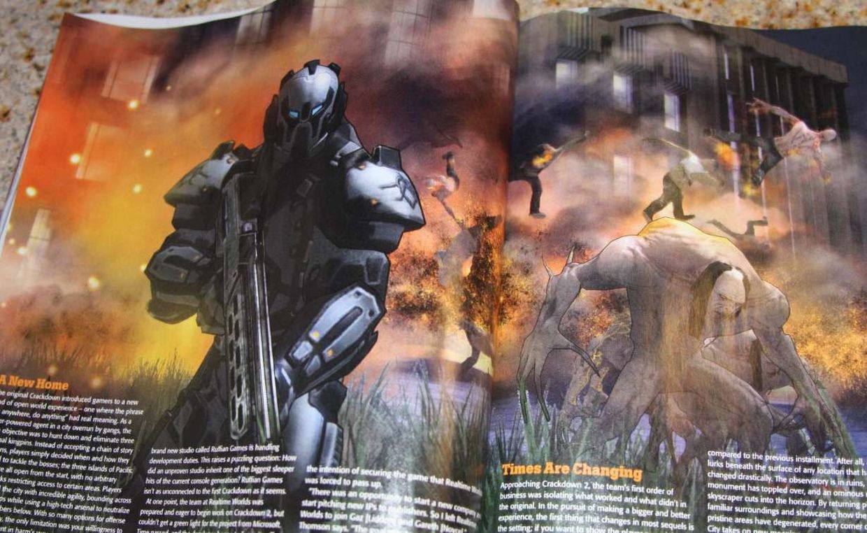 Crackdown 2: prime scansioni da Game Informer