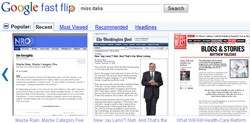 Google Fast Flip: le notizie sul Web 