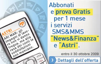PosteMobile: gratis i servizi informativi