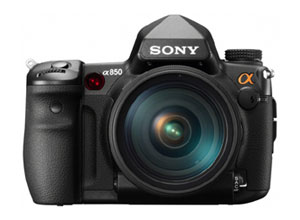 Sony DSLR-A850, una reflex con sensore Full Frame