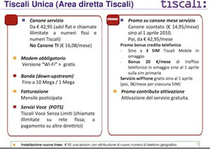 Tiscali Unica: convergenza tra fisso e mobile