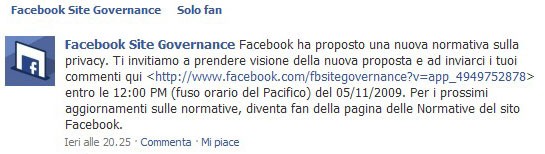 Facebook cambia di nuovo la normativa sulla privacy