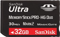 Memory Stick da 32 GB in arrivo da SanDisk