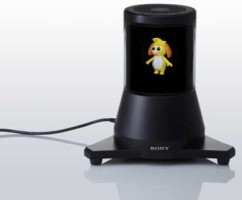 Sony presenta il suo display cilindrico olografico