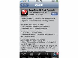 TomTom 1.2 è arrivato: aggiunta la compatibilità con iPod Touch e iPhone di prima generazione