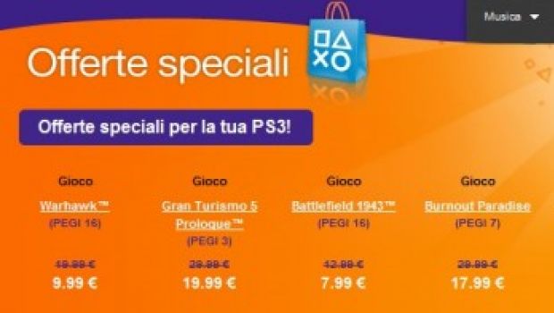 Offerte di Natale anche sul PlayStation Store