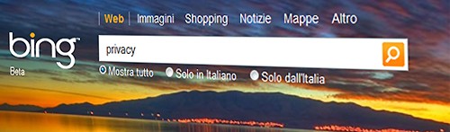 Bing conserverà i dati di ricerca per soli sei mesi