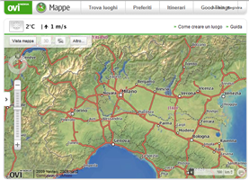 Ovi mappe di Nokia batte Google Maps, almeno in mobilità