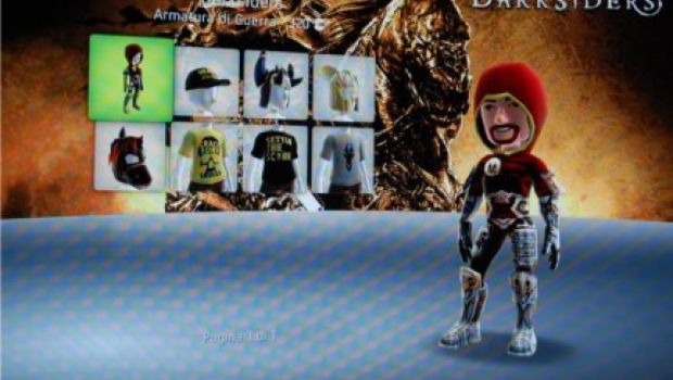 Gli oggetti di Darksiders invadono l'avatar Marketplace