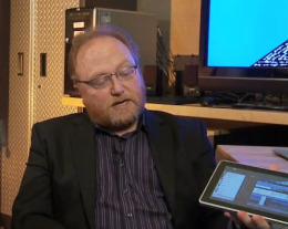 Il video del tablet di HP basato su Windows 7