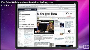 Safari su iPad: un video ne mostra le funzionalità