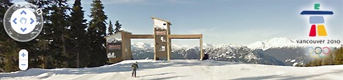 Google Street View sulle nevi di Vancouver