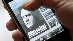 L'applicazione iMussolini tolta dall'App Store