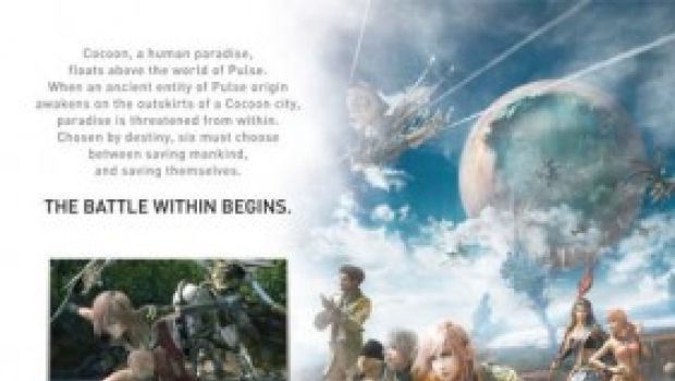 Final Fantasy XIII: il retro della confezione per 360 accenna ai DLC