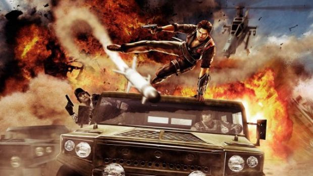 Just Cause 2: Rico il pompiere sfida un aereo di linea