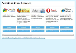 È arrivato il ballot screen per la scelta del browser