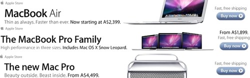 Rivelati i nuovi prezzi di MacBook Pro, Air e Mac Pro?