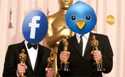 Facebook e Twitter da Premio Oscar