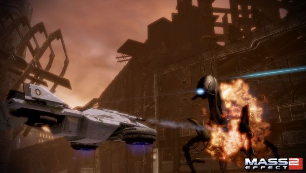 Mass Effect 2: l'Hammerhead svolazza in video