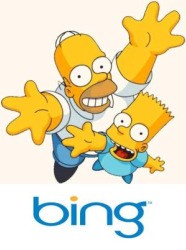 Anche Homer Simpson consiglia Bing