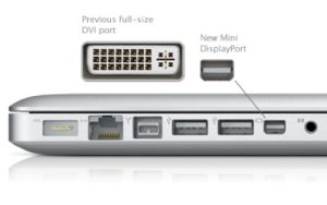 Supporto all'audio via Mini DisplayPort per i nuovi MacBook Pro