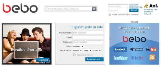 AOL vuole disfarsi di Bebo: o si vende o si chiude