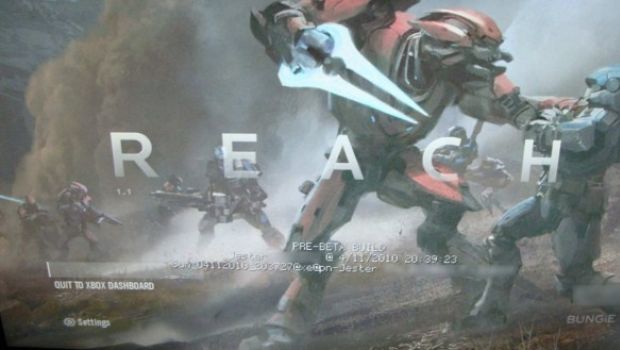 Halo: Reach - trapelate le prime immagini e video della build pre-beta