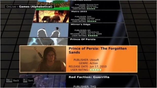 OnLive: una ghiotta offerta per i primi utenti