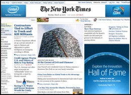 Il New York Times da gennaio a pagamento